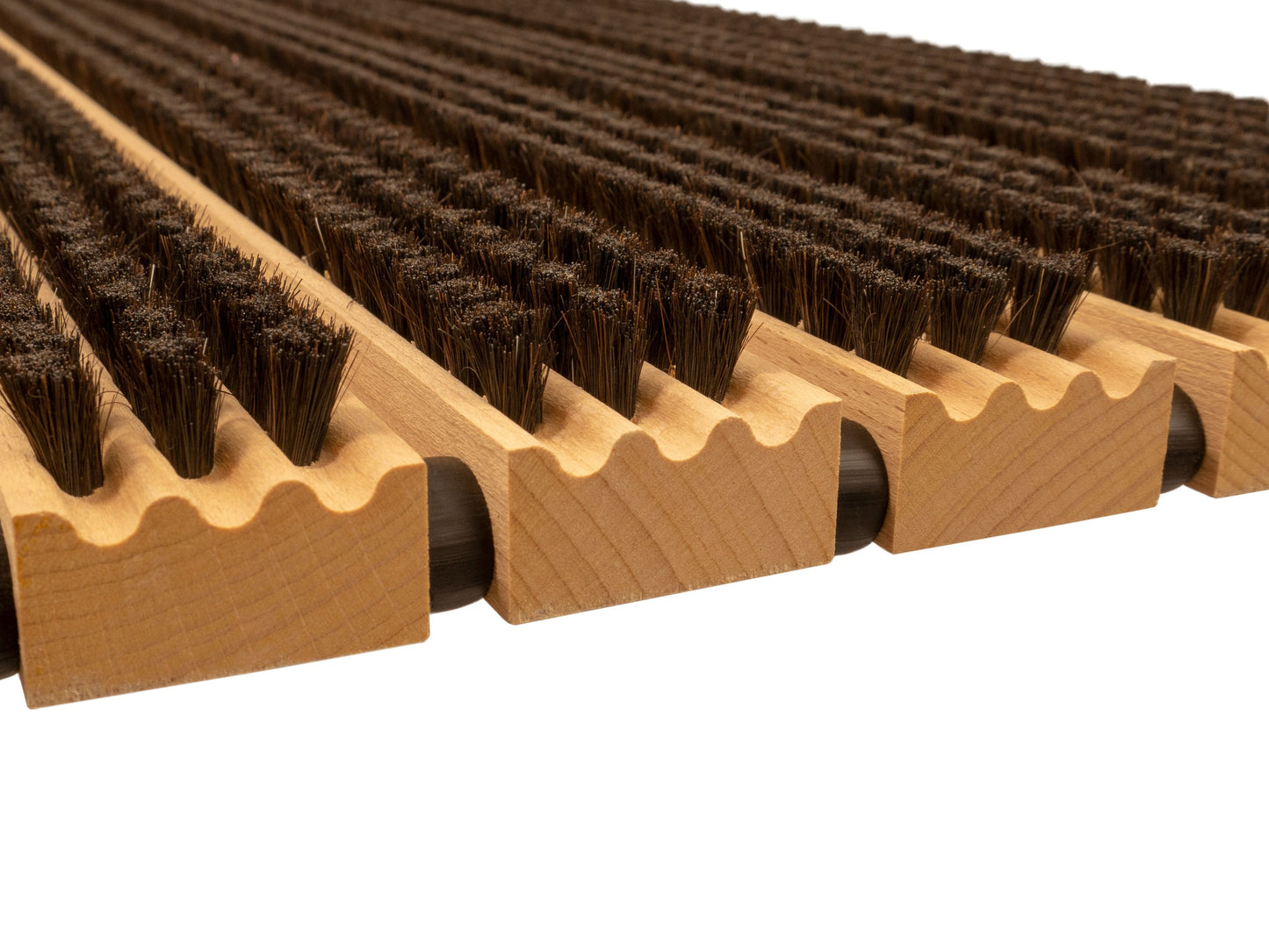 Bürstenmatte/Schuhabstreifer (59x38,5) Naturhaar-Borste