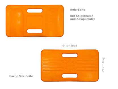 Kniekissen / Sitzkissen 44x24 cm, aus PU-Schaum