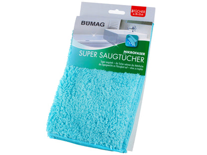 Mikrofaser Super Saugtücher im 3-Pack